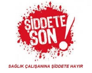 şiddete hayır