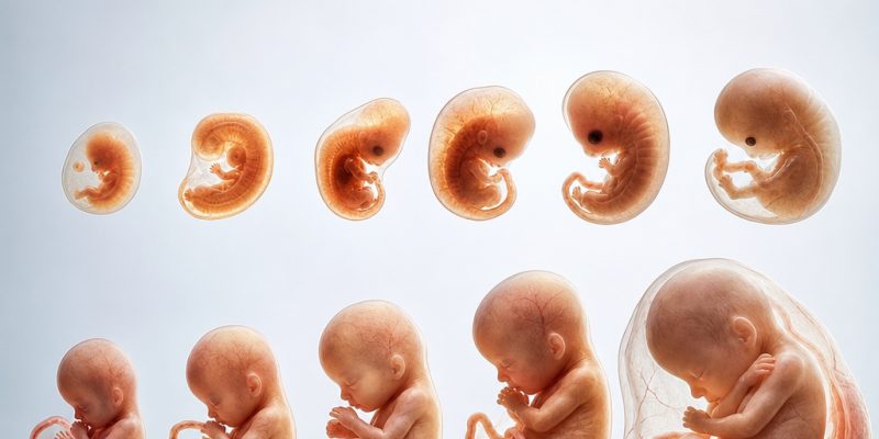 Bebeğiniz anne karnında haftalar içinde nasıl bir gelişim gösteriyor?