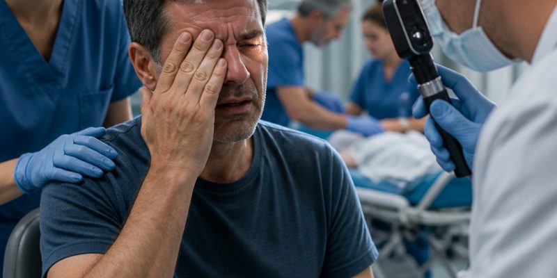 Gözde Ani Kızarıklık ve Şiddetli Ağrı Acil Kliniğin Zorlu Labirenti