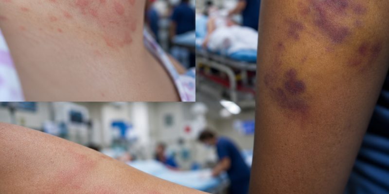 Ani Ortaya Çıkan Cilt Değişimleri Acil Servisin Sinsi Tuzağı